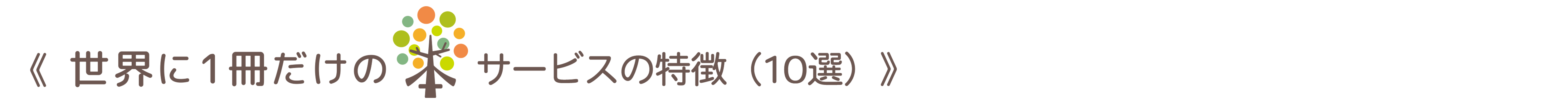 特徴10選