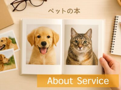 ペットの本を作る前に準備すべき思い出整理やコツを解説するためのイメージ画像